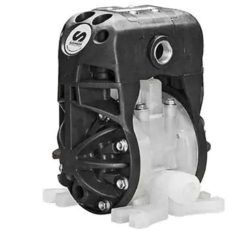 ¼” Pneumatic Double Diaphragm Pump