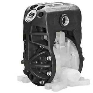 Samoa ¼” Pneumatic Double Diaphragm Pump, DC20